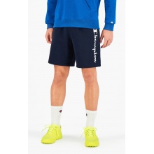 Champion Leisure Shorts Bermuda Short Logo Lettering Navy Men